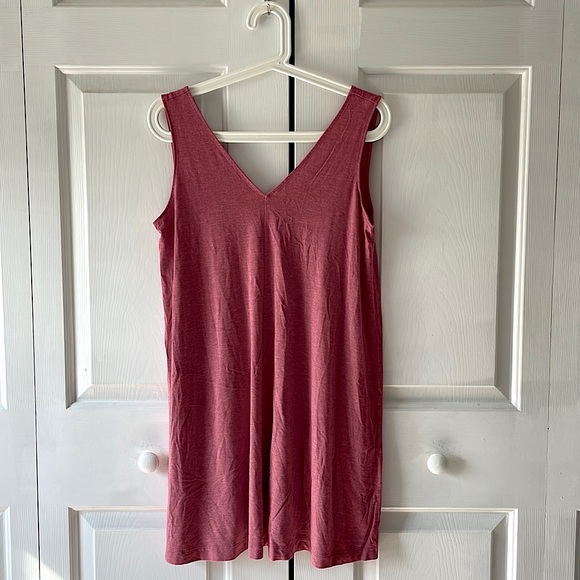 LOFT pink swing dress - Picture 1 of 2